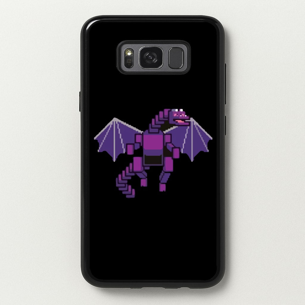 Ender Dragon - Minecraft Phone Case for Galaxy S8