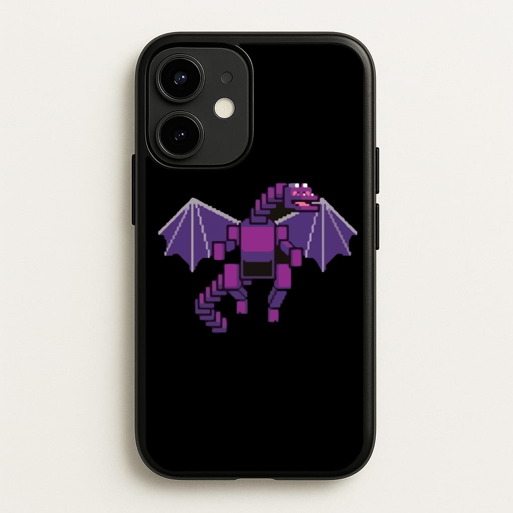 Ender Dragon - Minecraft Phone Case for iPhone 12 / 12 Pro