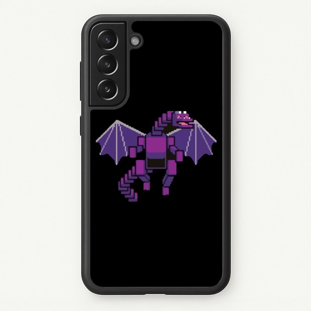 Ender Dragon - Minecraft Phone Case for Galaxy S22