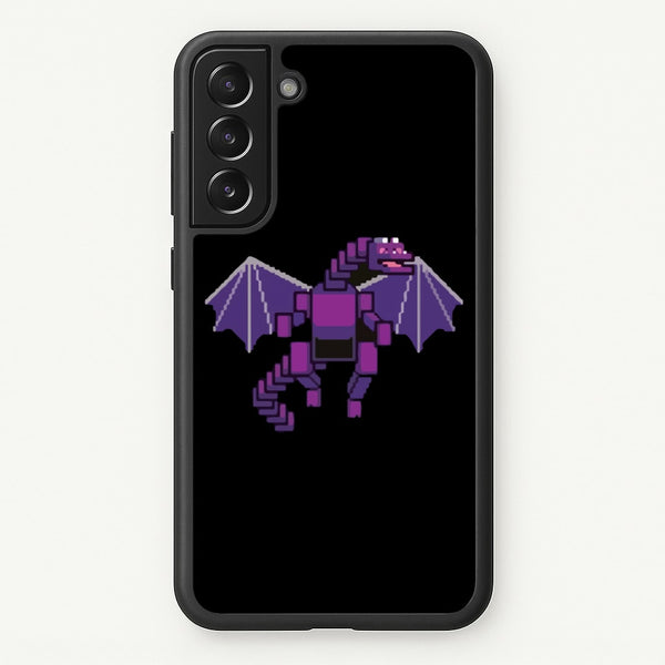 Ender Dragon - Minecraft Phone Case for Galaxy S22