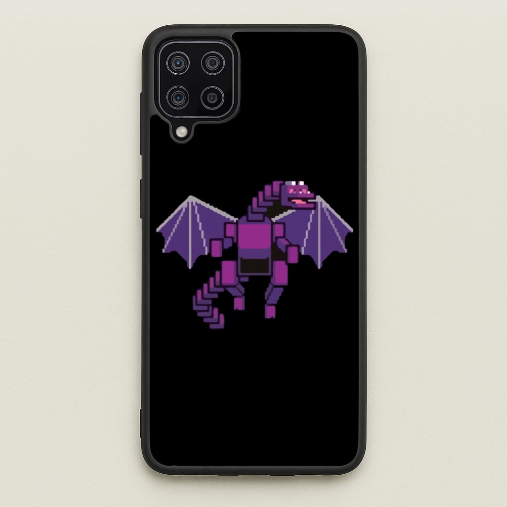 Ender Dragon - Minecraft Phone Case for Galaxy A12