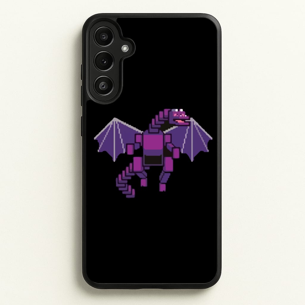 Ender Dragon - Minecraft Phone Case for Galaxy A34