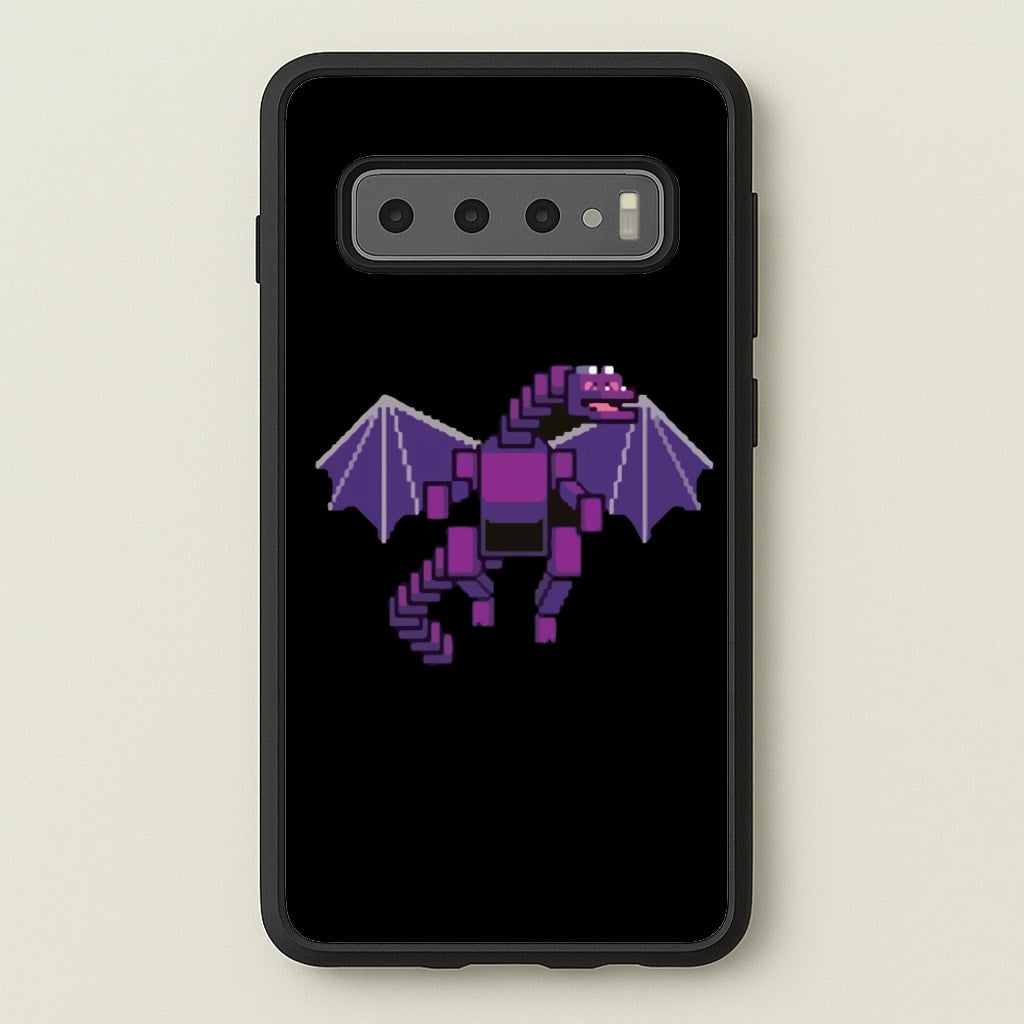 Ender Dragon - Minecraft Phone Case for Galaxy S10