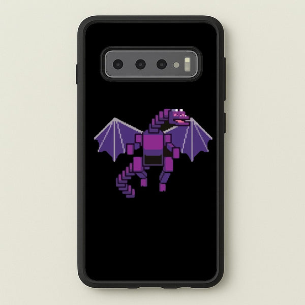 Ender Dragon - Minecraft Phone Case for Galaxy S10
