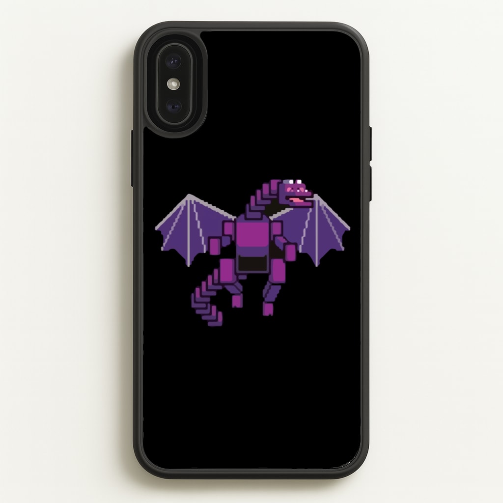 Ender Dragon - Minecraft Phone Case for iPhone XS Max