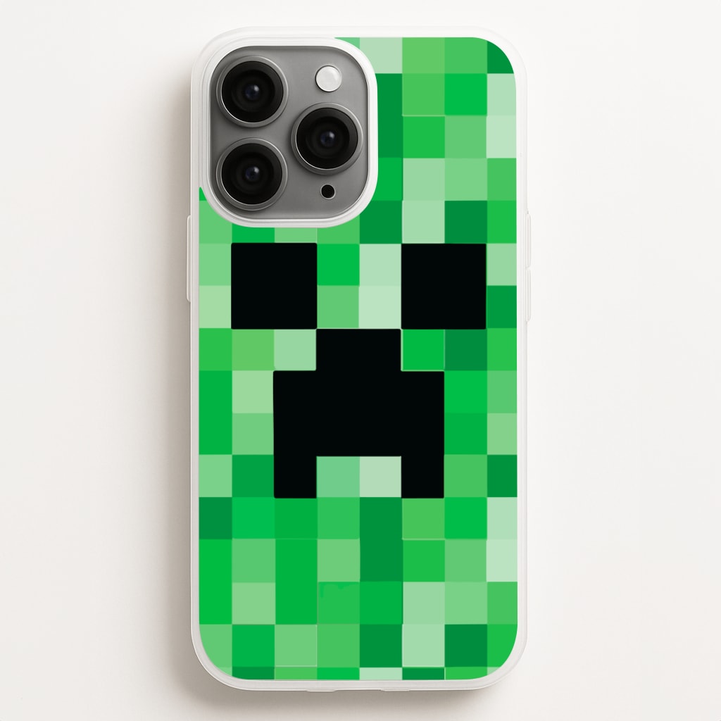 Creeper Face - Mining - Minecraft Phone Case for iPhone 16 Pro Max
