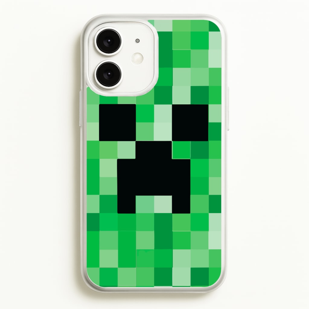 Creeper Face - Mining - Minecraft Phone Case for iPhone 11