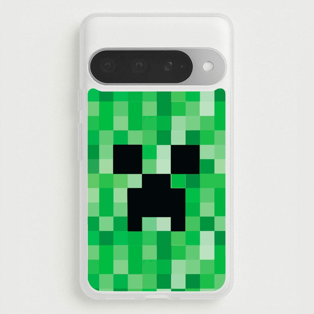 Creeper Face - Mining Phone Case for Google Pixel 10 Pro XL