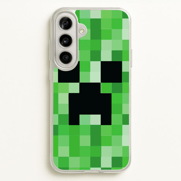 Creeper Face - Mining - Minecraft Phone Case for Galaxy A56