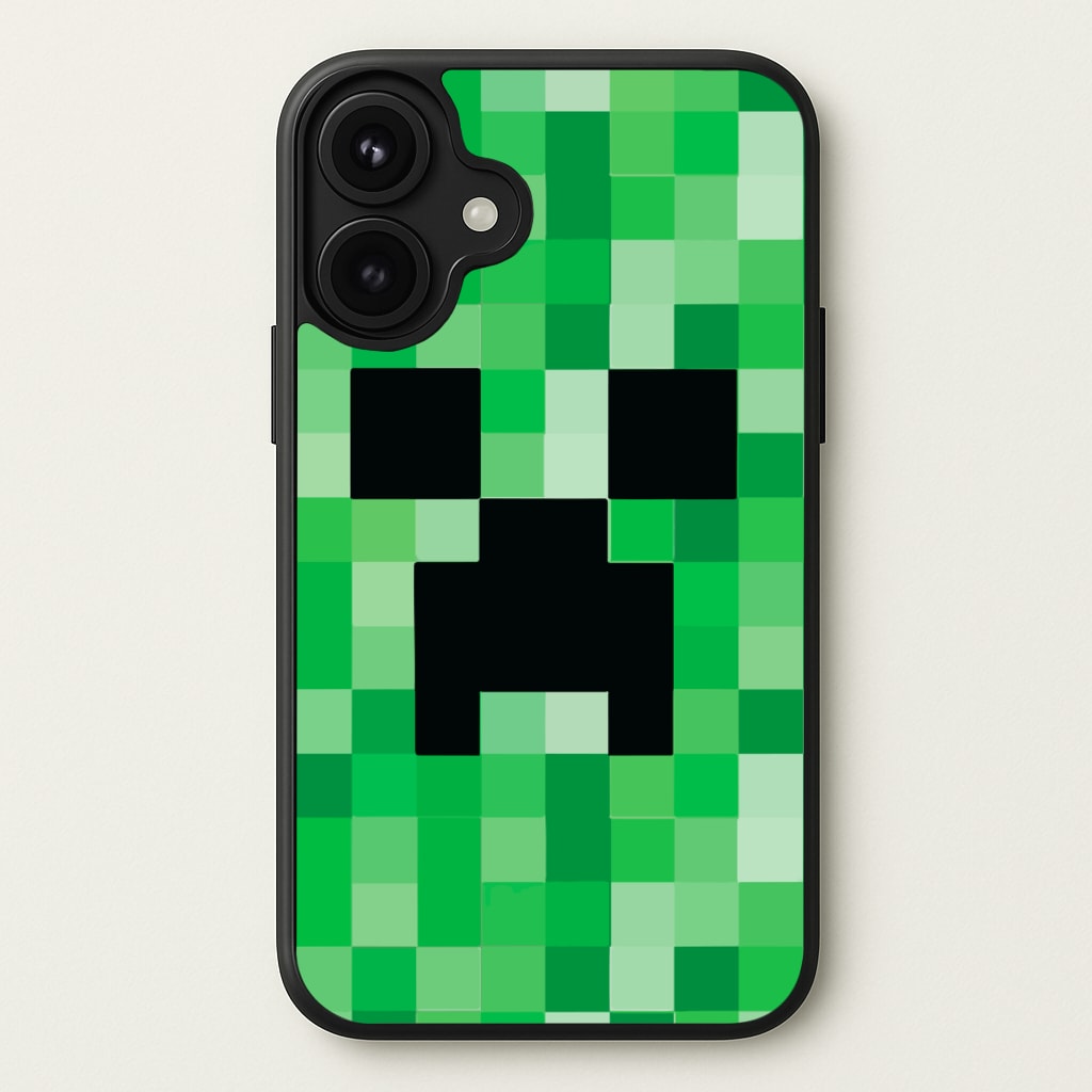 Creeper Face - Mining Phone Case for iPhone 17
