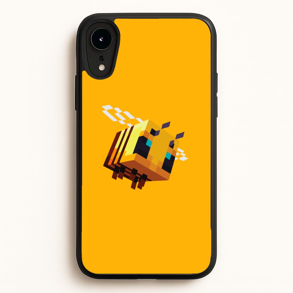 Mining Bee - Minecraft Phone Case for iPhone XR