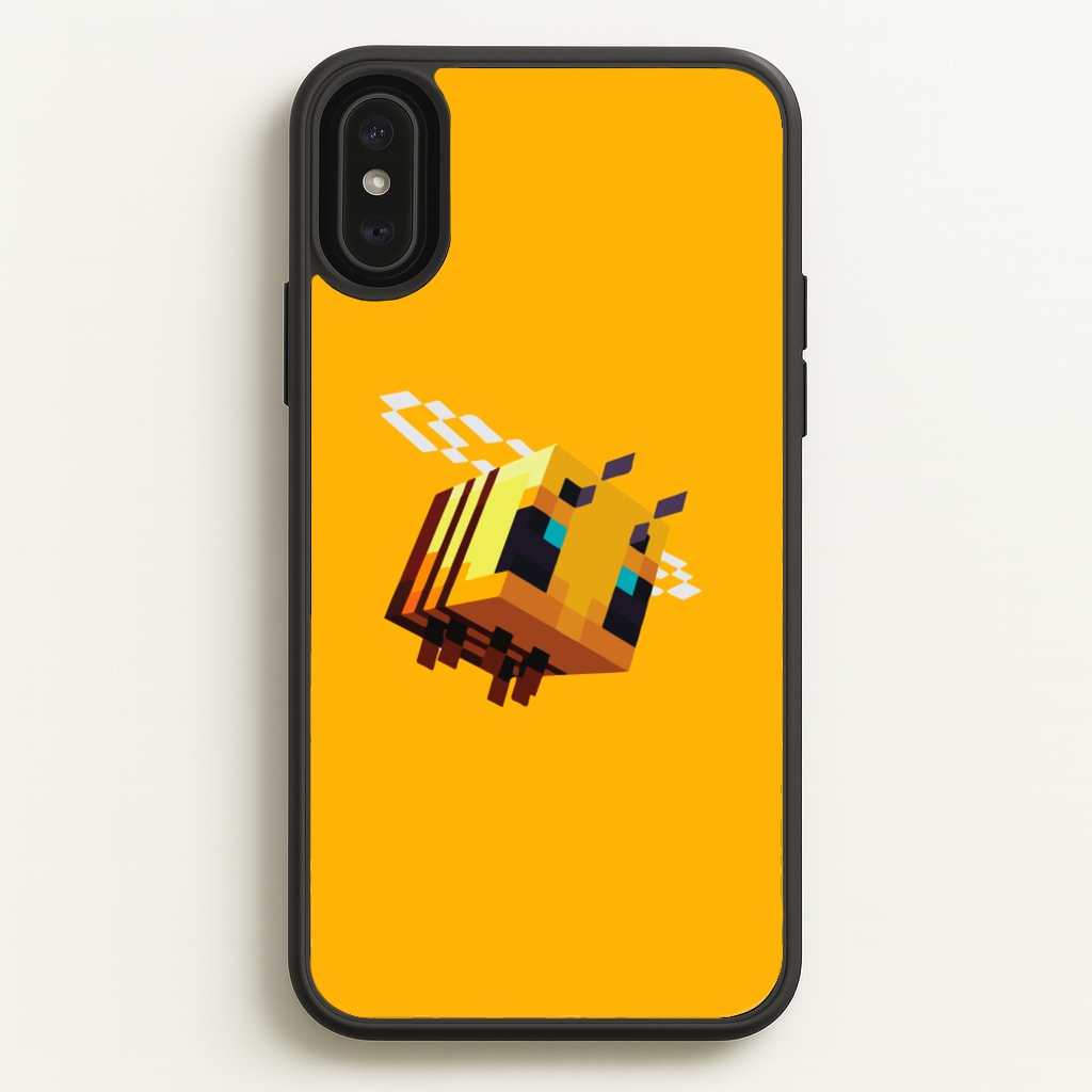 Mining Bee - Minecraft Phone Case for iPhone XS Max