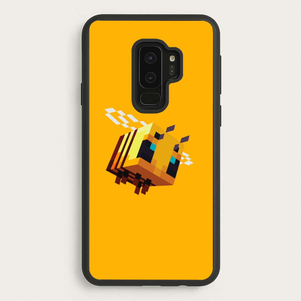 Mining Bee - Minecraft Phone Case for Galaxy S9 Plus