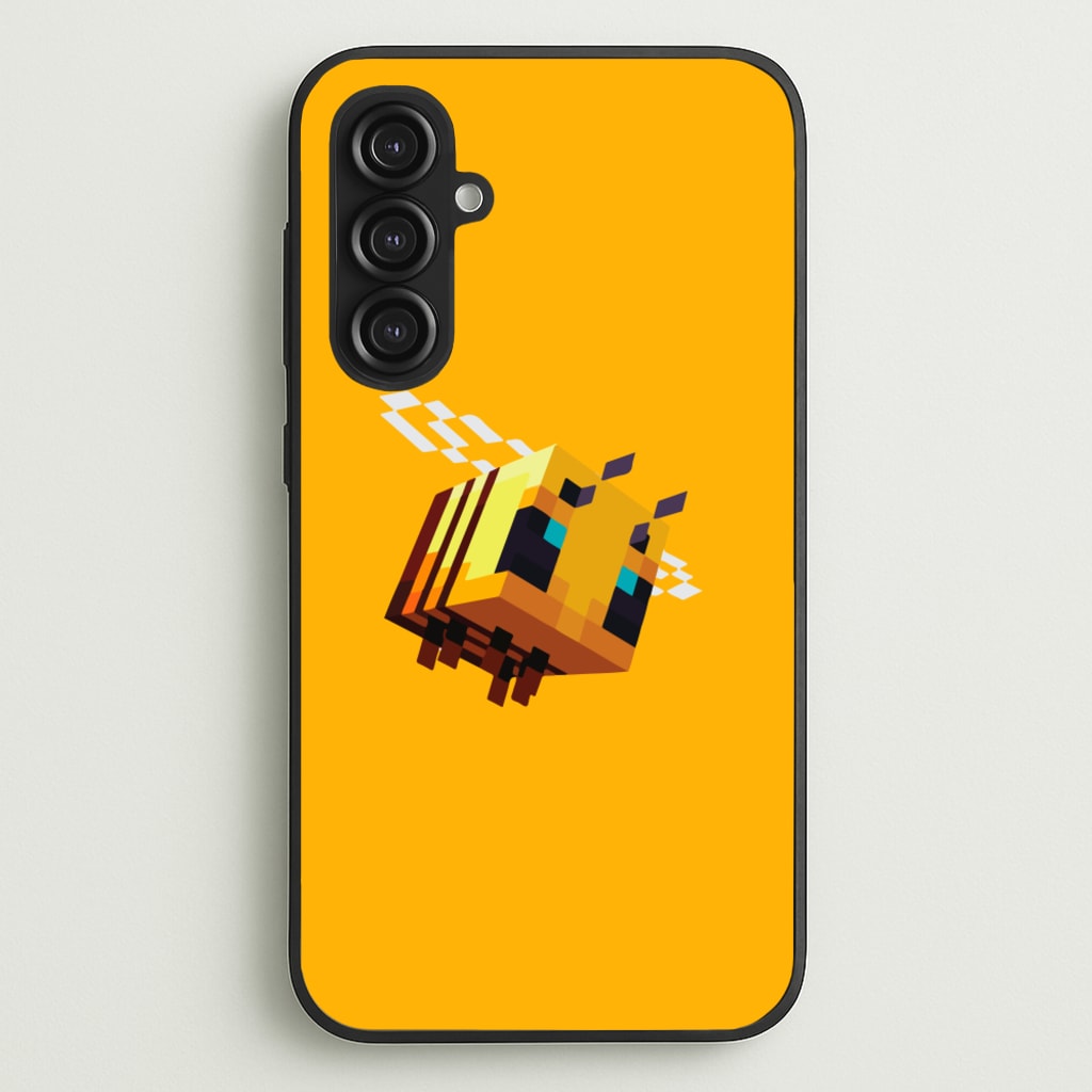 Mining Bee - Minecraft Phone Case for Galaxy S23FE