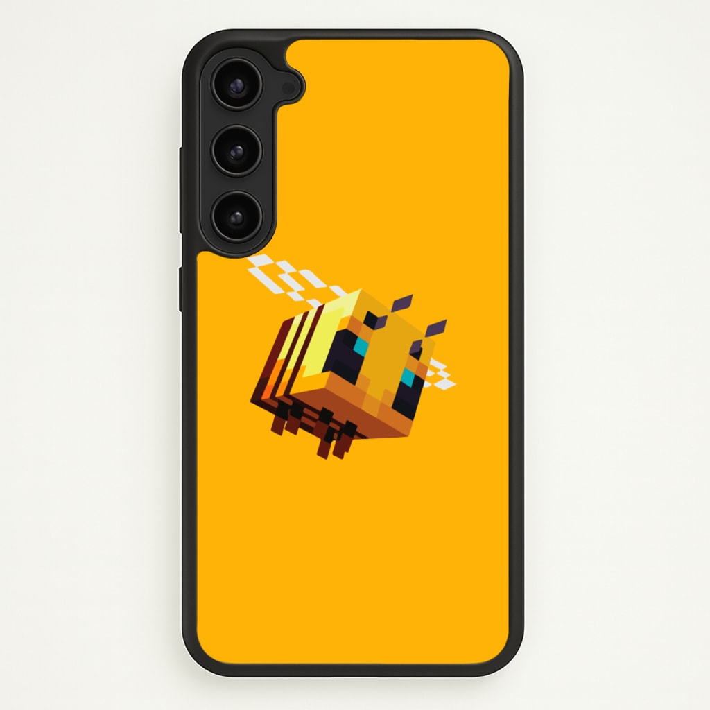 Mining Bee - Minecraft Phone Case for Galaxy S23