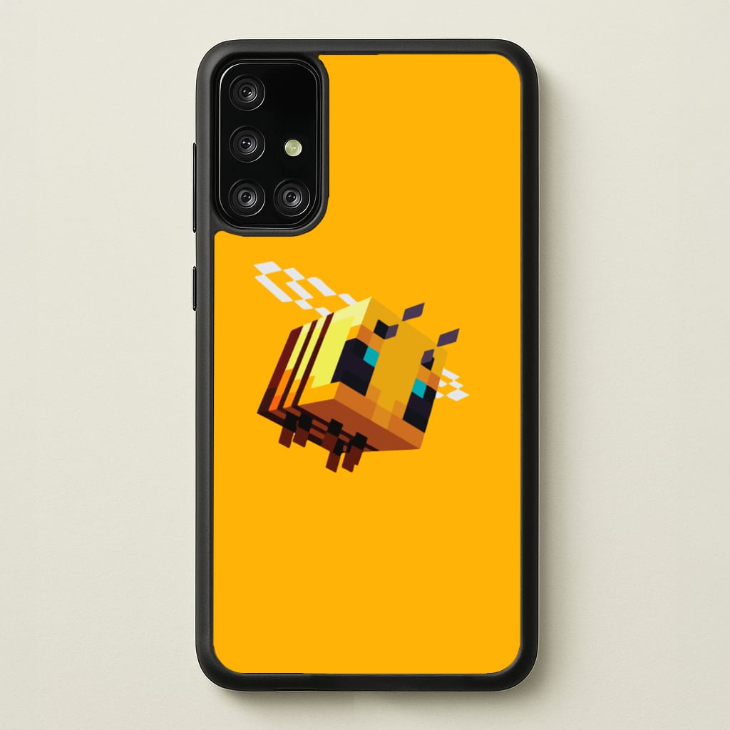 Mining Bee - Minecraft Phone Case for Galaxy A71