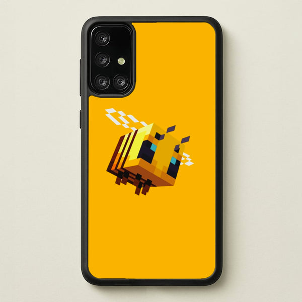 Mining Bee - Minecraft Phone Case for Galaxy A71