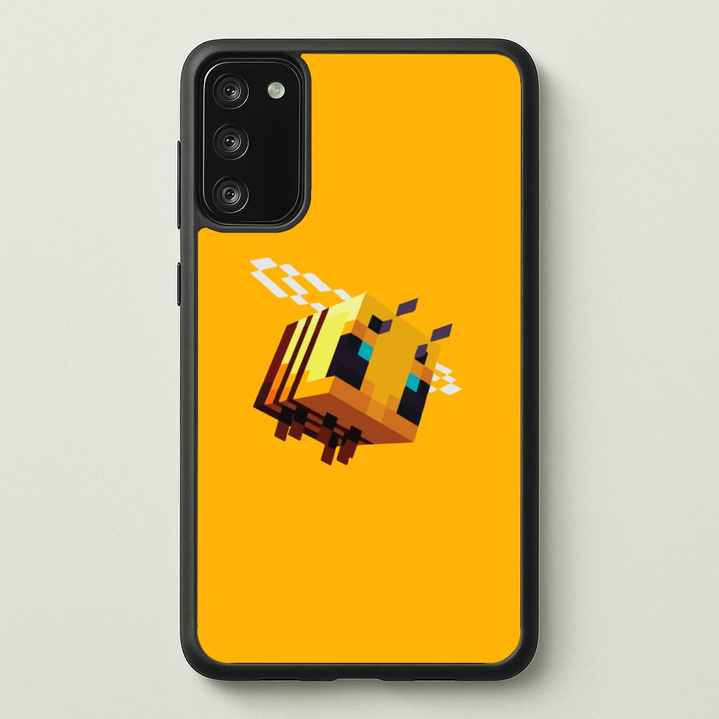 Mining Bee - Minecraft Phone Case for Galaxy S20