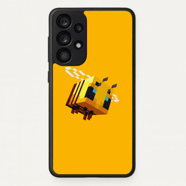 Mining Bee - Minecraft Phone Case for Galaxy A33