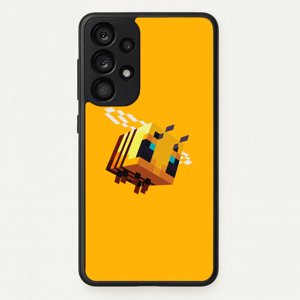 Mining Bee - Minecraft Phone Case for Galaxy A53