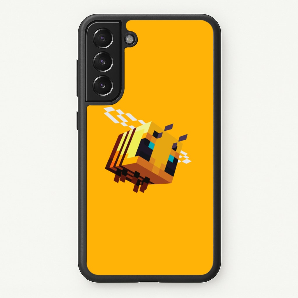 Mining Bee - Minecraft Phone Case for Galaxy S22