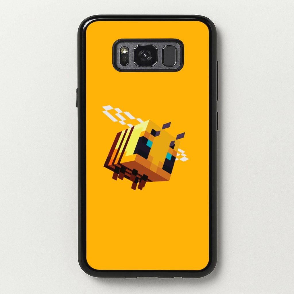 Mining Bee - Minecraft Phone Case for Galaxy S8 Plus