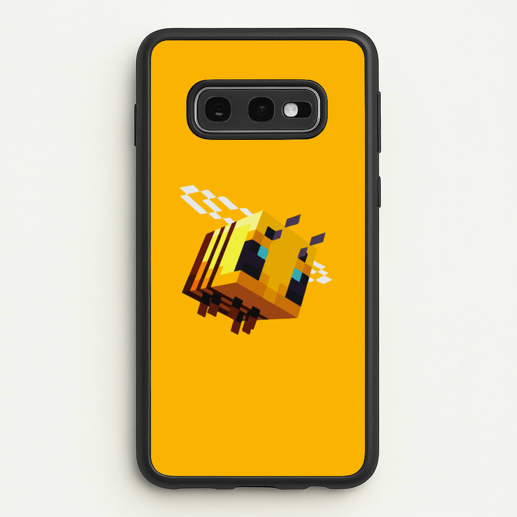 Mining Bee - Minecraft Phone Case for Galaxy S10e