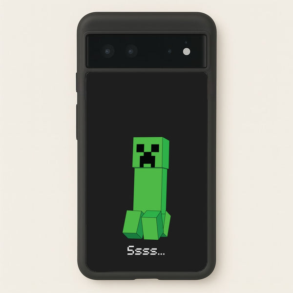 Creeper Standing - Minecraft Phone Case for Google Pixel 6