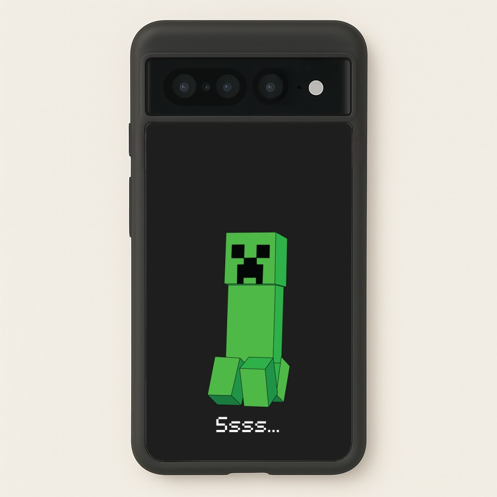 Creeper Standing - Minecraft Phone Case for Google Pixel 7 Pro