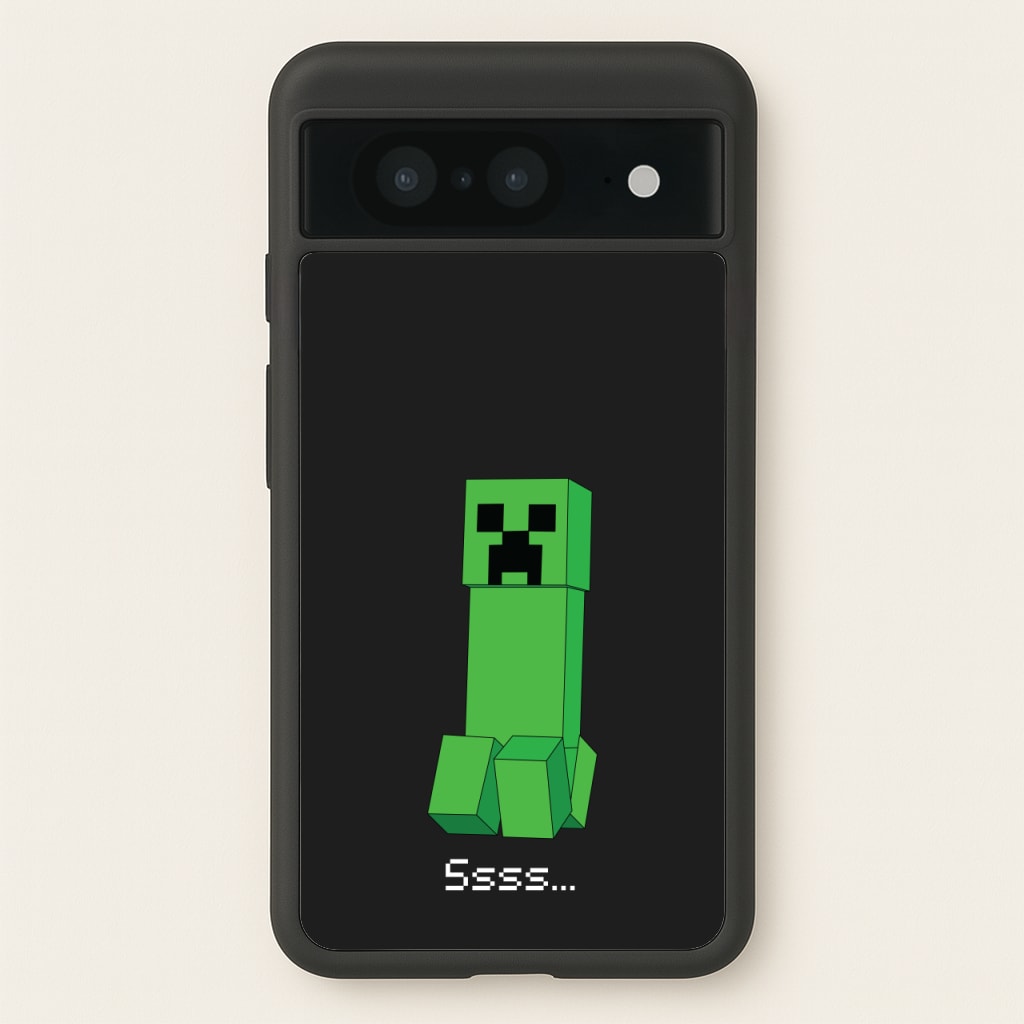 Creeper Standing - Minecraft Phone Case for Google Pixel 8