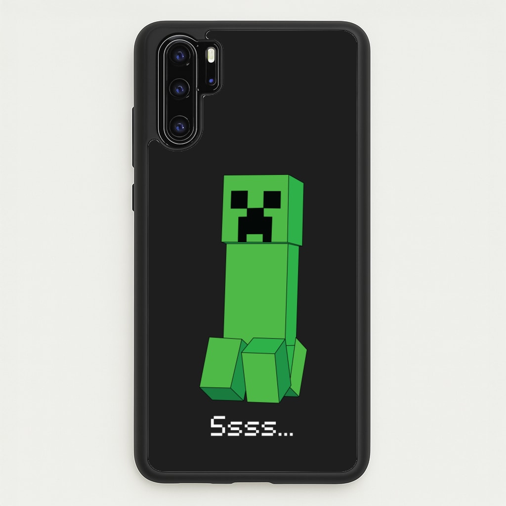 Creeper Standing - Minecraft Phone Case for Huawei P30 Pro