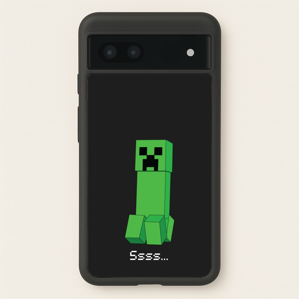 Creeper Standing - Minecraft Phone Case for Google Pixel 7a