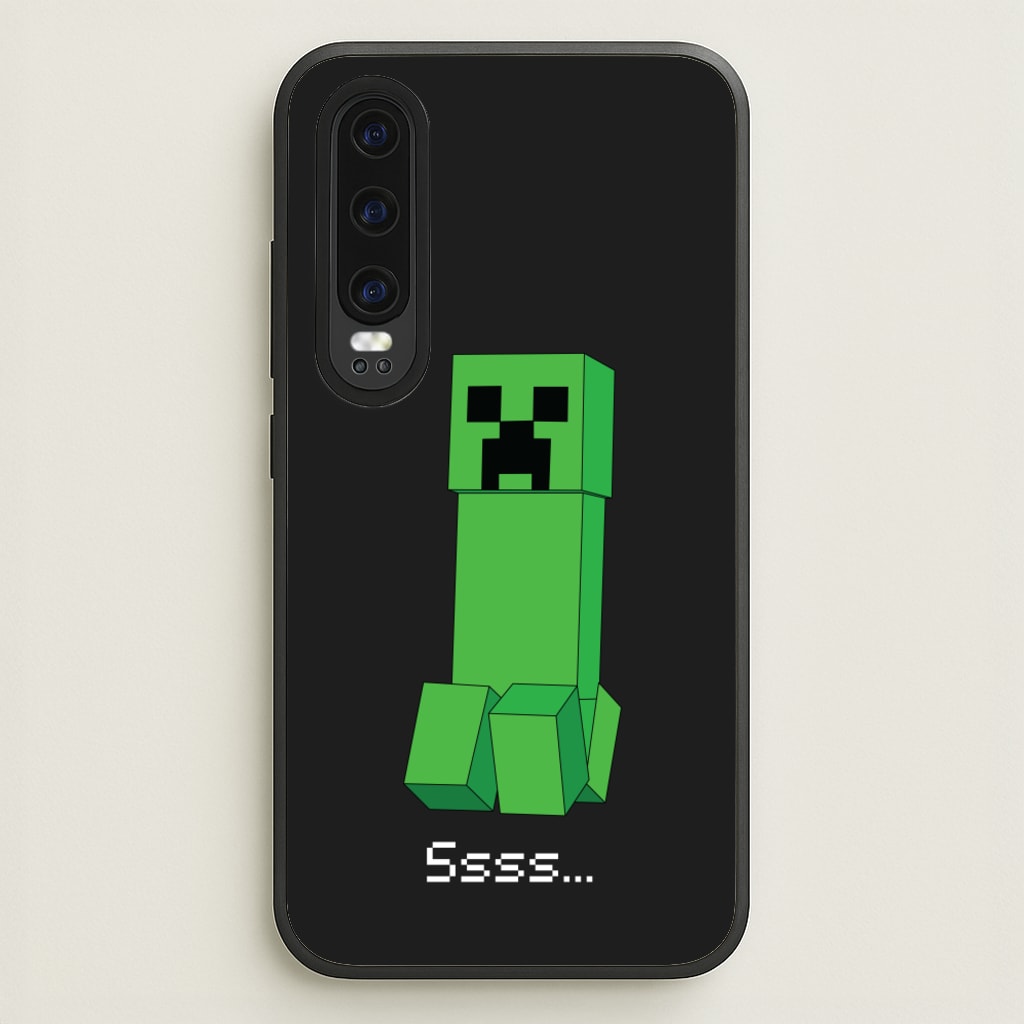 Creeper Standing - Minecraft Phone Case for Huawei P30