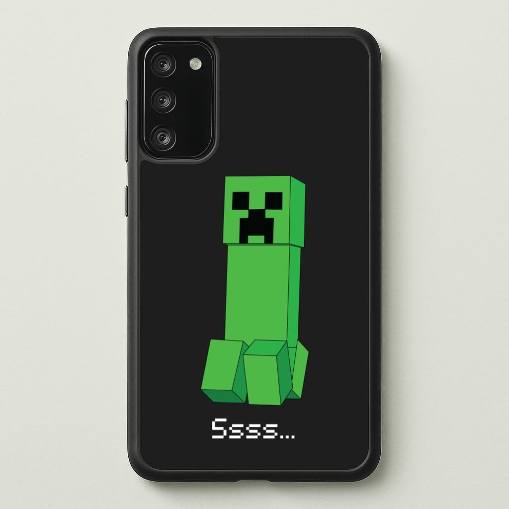 Creeper Standing - Minecraft Phone Case for Galaxy A41