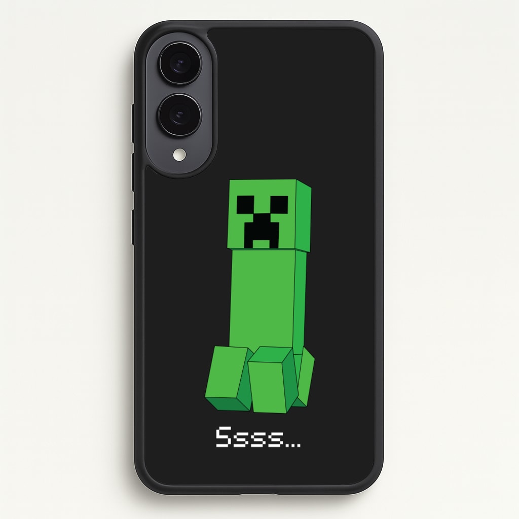 Creeper Standing - Minecraft Phone Case for Galaxy S25 Edge