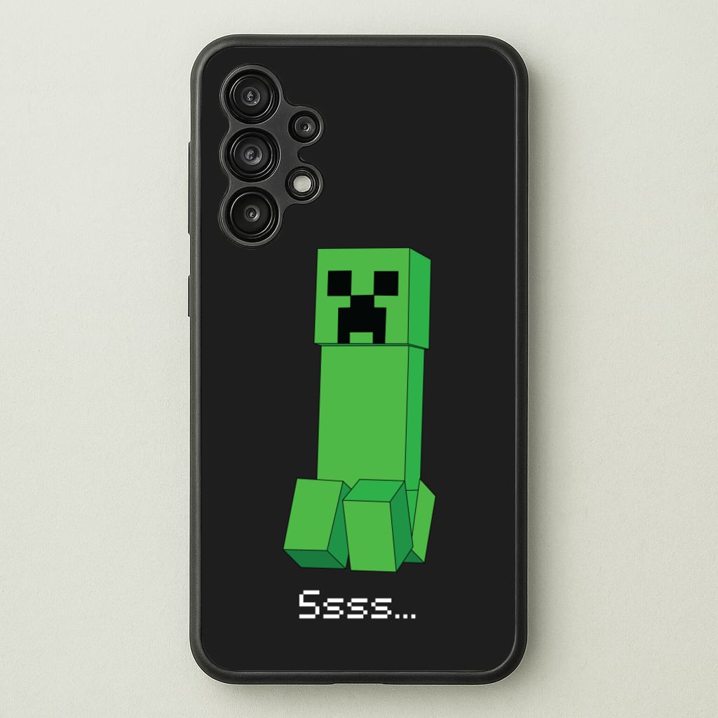 Creeper Standing - Minecraft Phone Case for Galaxy A13