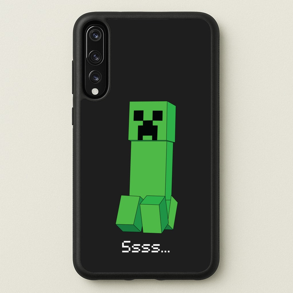 Creeper Standing - Minecraft Phone Case for Huawei P20 Pro