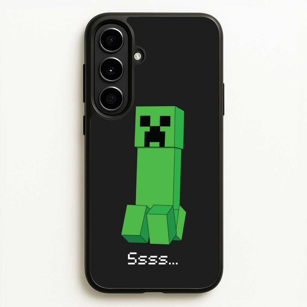 Creeper Standing - Minecraft Phone Case for Galaxy A56