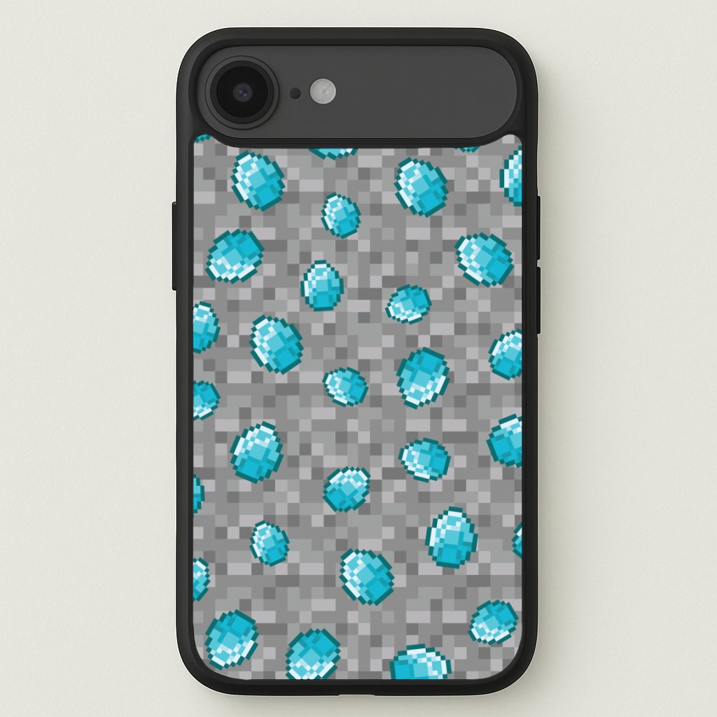 Diamond Pattern Phone Case for iPhone 17 Air