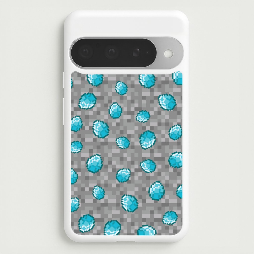 Diamond Pattern Phone Case for Google Pixel 10 Pro XL