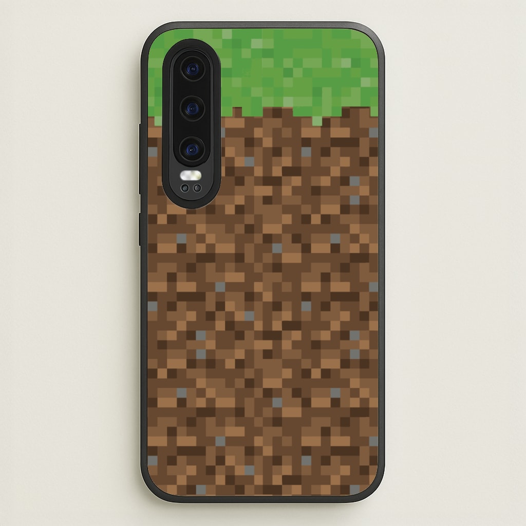 Dirt Block - Minecraft Phone Case for Huawei P30