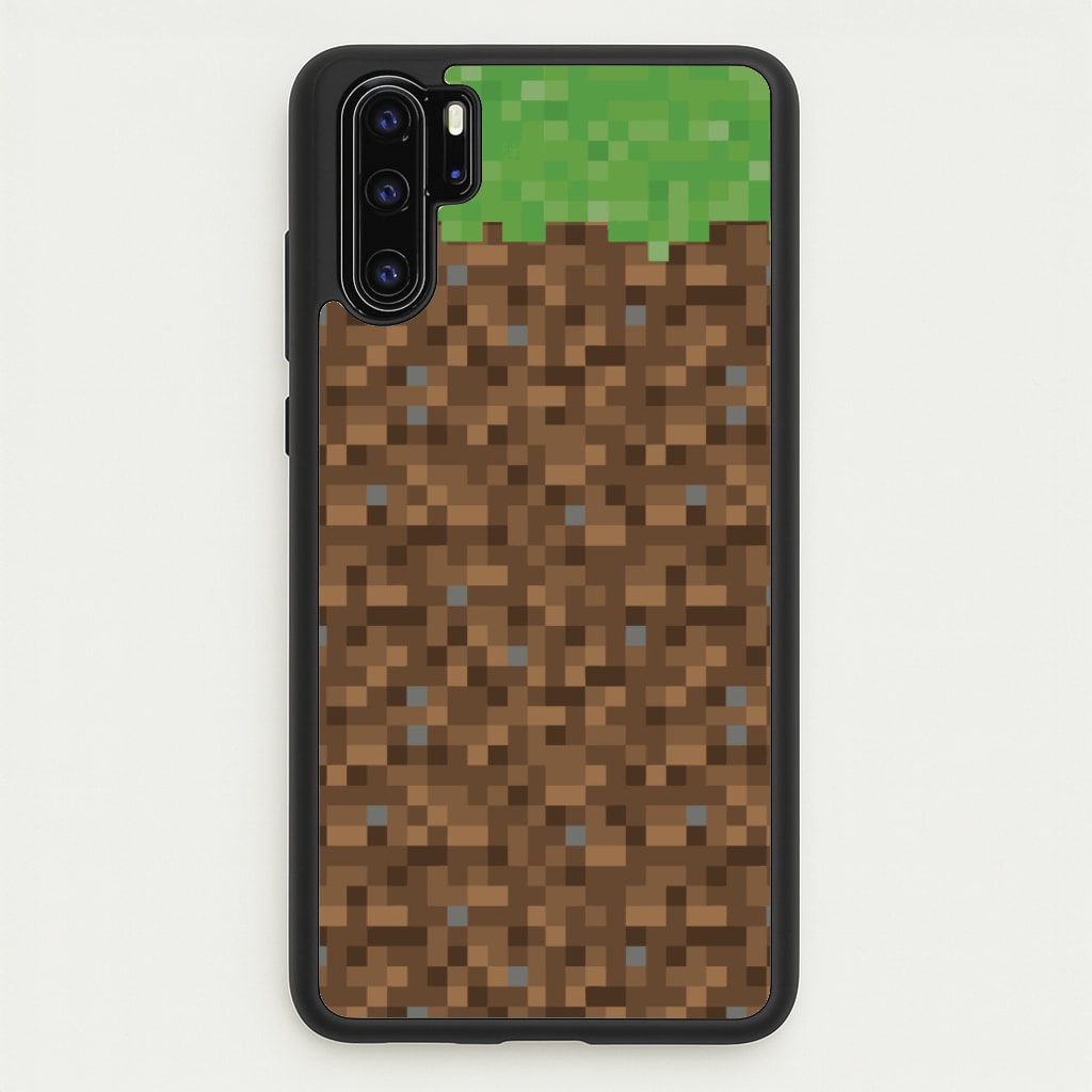 Dirt Block - Minecraft Phone Case for Huawei P30 Pro