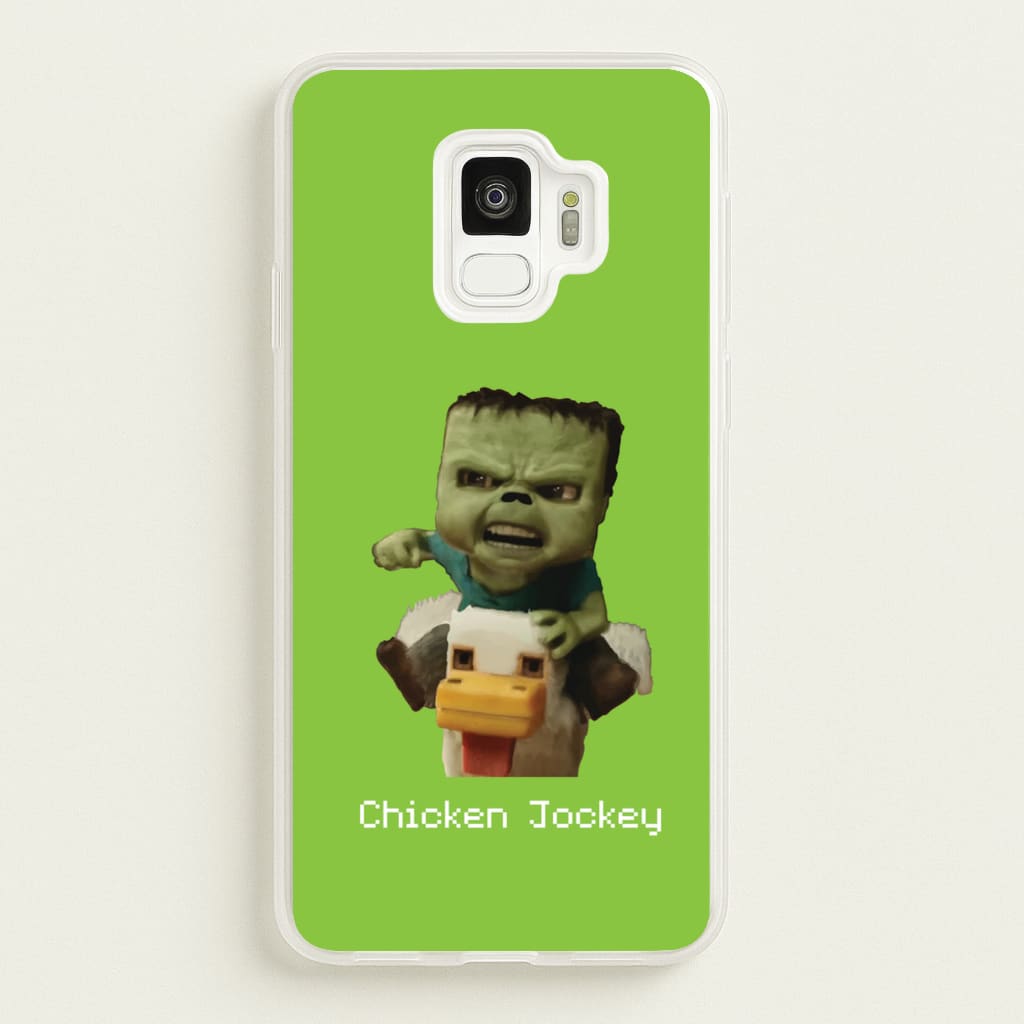 Chicken Jockey - Minecraft Phone Case for Galaxy S9