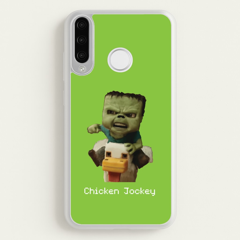 Chicken Jockey - Minecraft Phone Case for Huawei P30 Lite