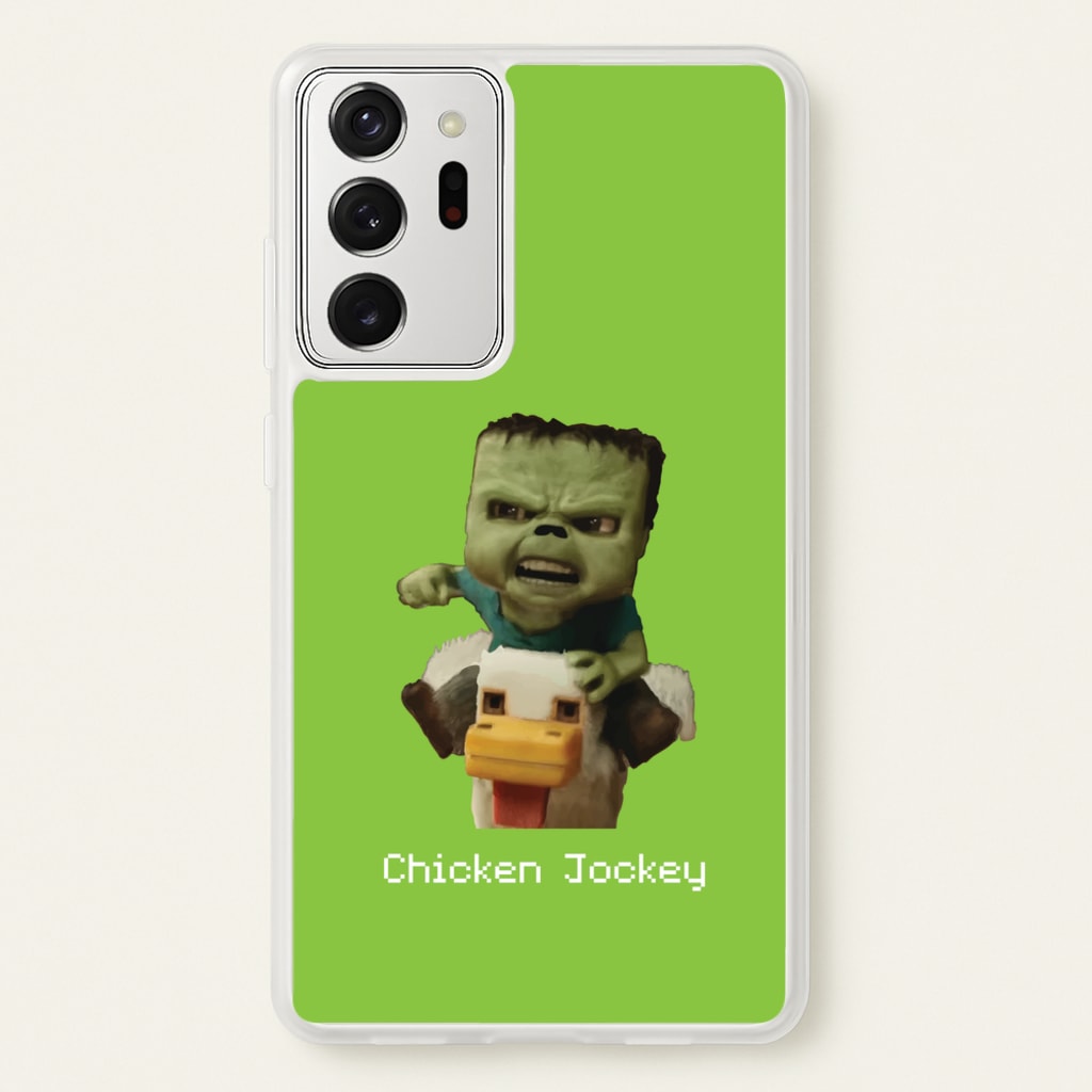 Chicken Jockey - Minecraft Phone Case for Galaxy Note 20 Ultra