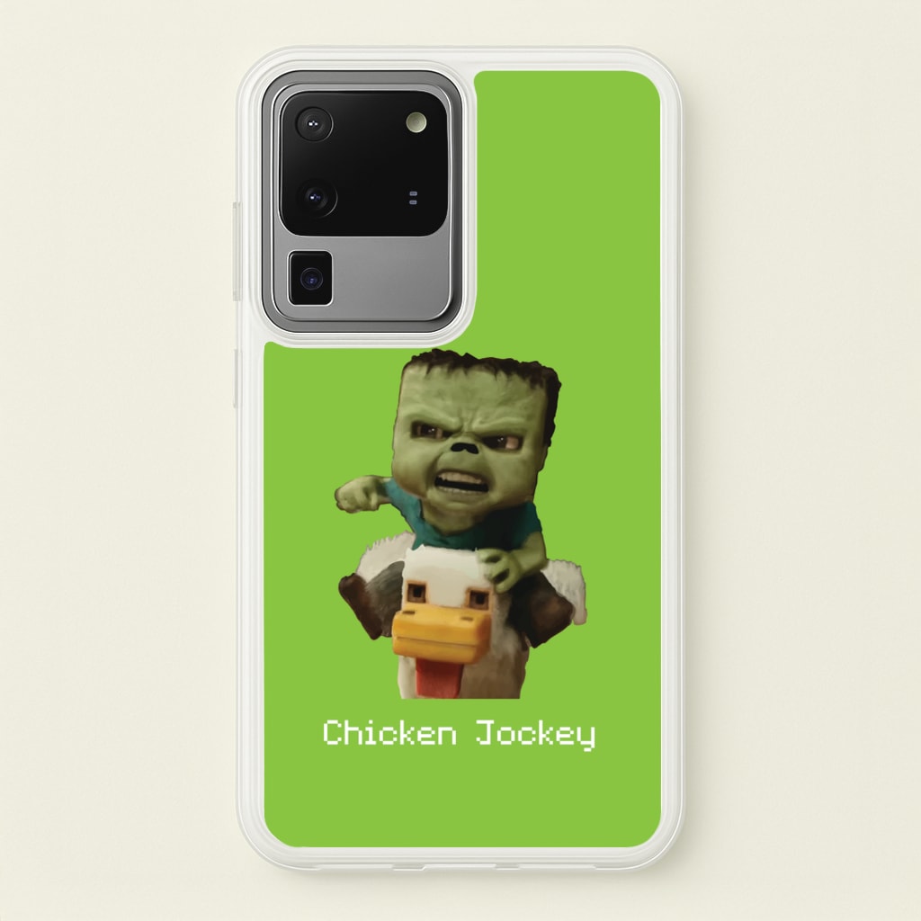 Chicken Jockey - Minecraft Phone Case for Galaxy S20 Ultra
