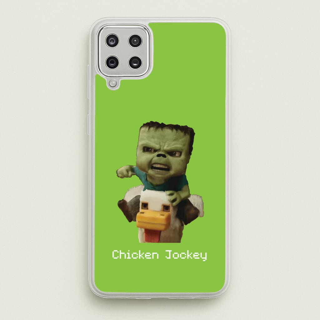Chicken Jockey - Minecraft Phone Case for Galaxy A12
