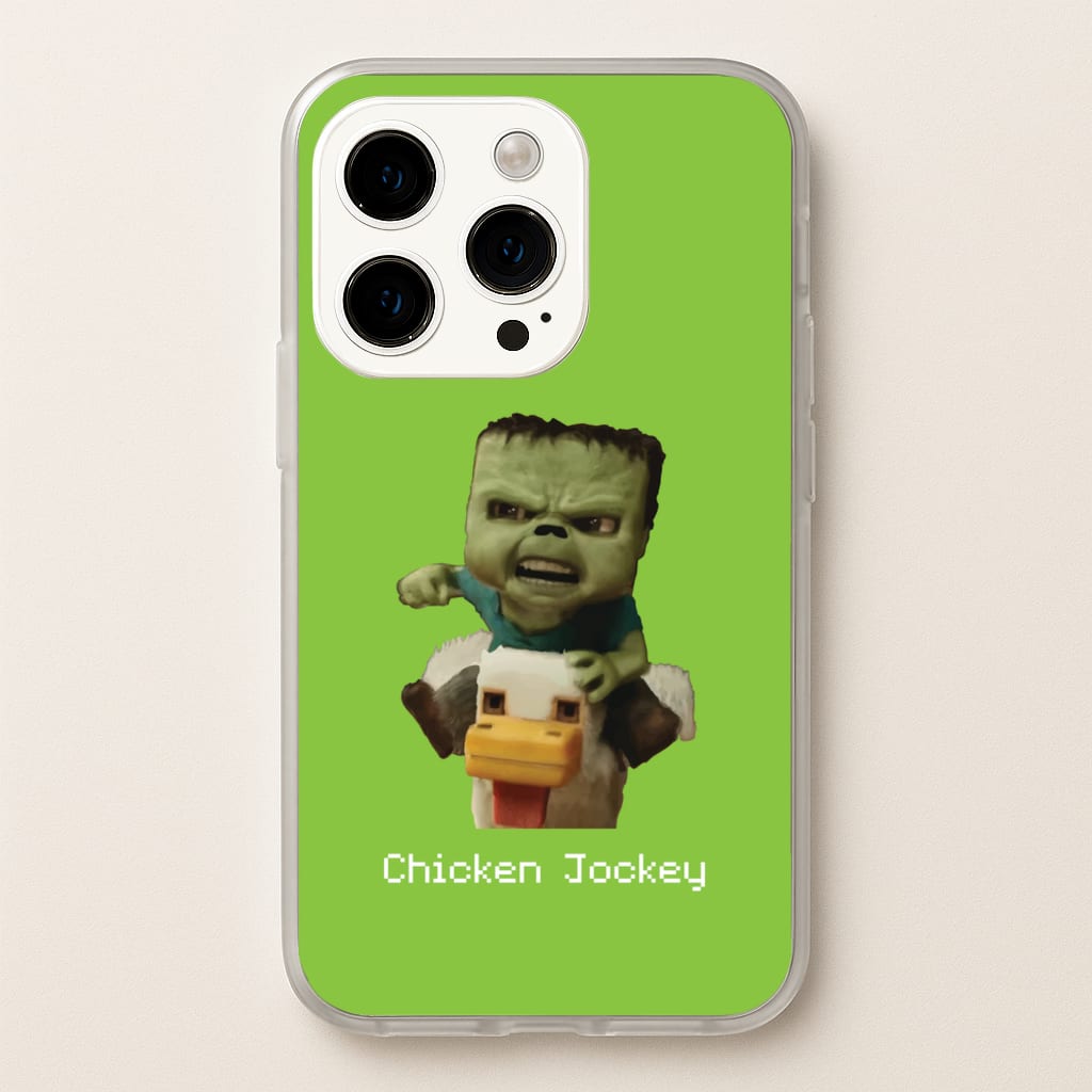 Chicken Jockey - Minecraft Phone Case for iPhone 14 Pro
