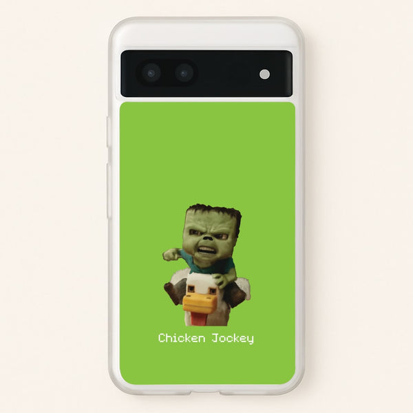 Chicken Jockey - Minecraft Phone Case for Google Pixel 6a