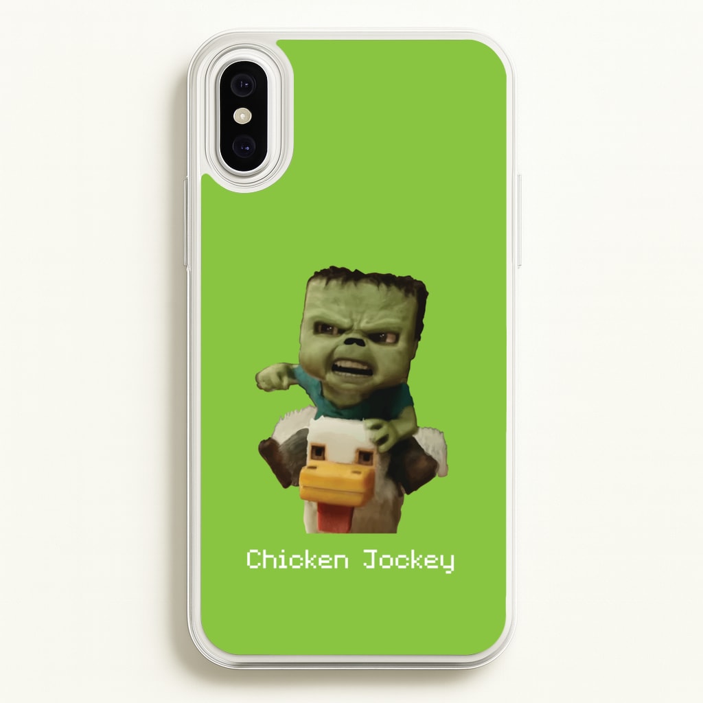 Chicken Jockey - Minecraft Phone Case for iPhone XS Max